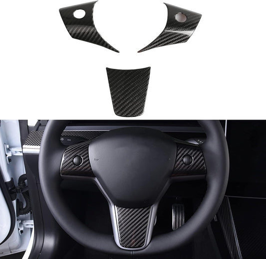 Steering Wheel Accents Set - Tesla Model 3 & Y