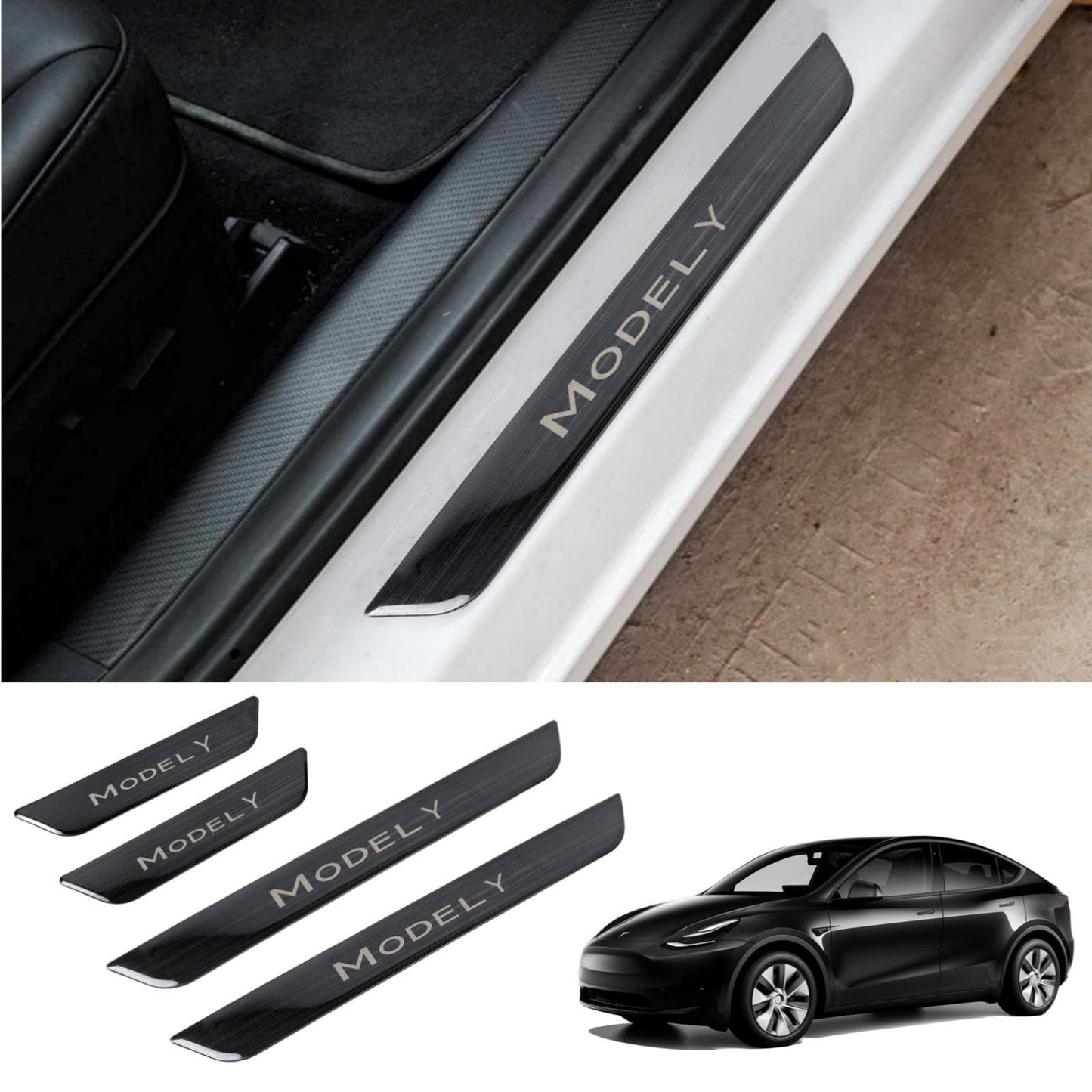 Door Sill Stickers - Tesla Model 3 & Y