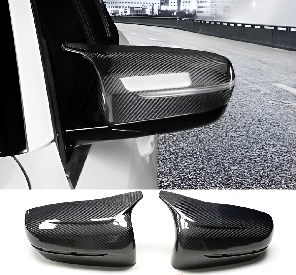 M Look Replacement Type Mirror Cover Set (LHD Only) - BMW G20 G22 G30 G11 G14 2017+