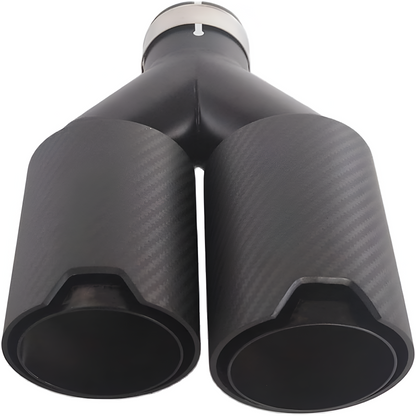 BMW Universal Y Type 2 Tips Exhaust Tips 60/63/66/70/73Mm