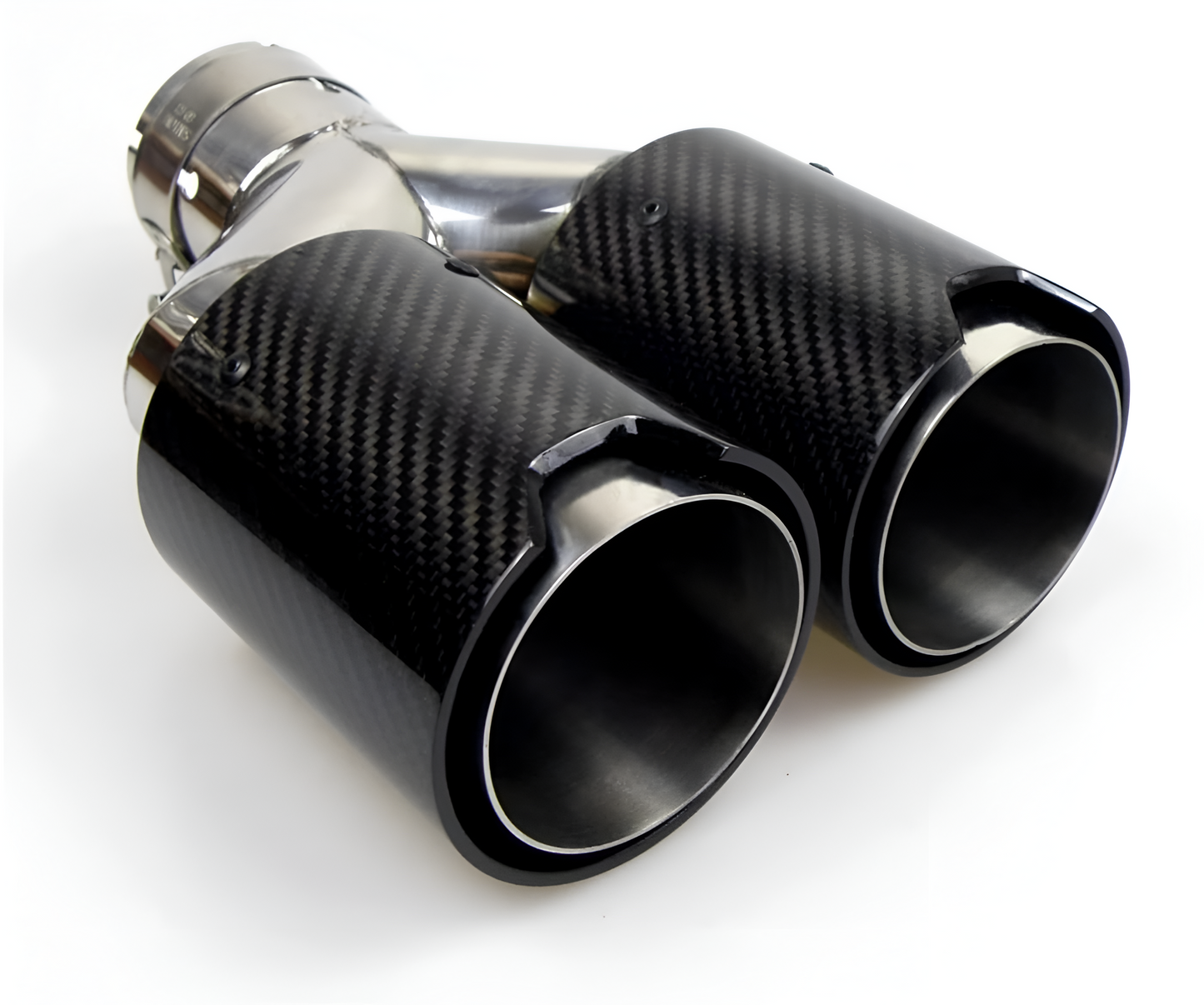 BMW Universal Y Type 2 Tips Exhaust Tips 60/63/66/70/73Mm