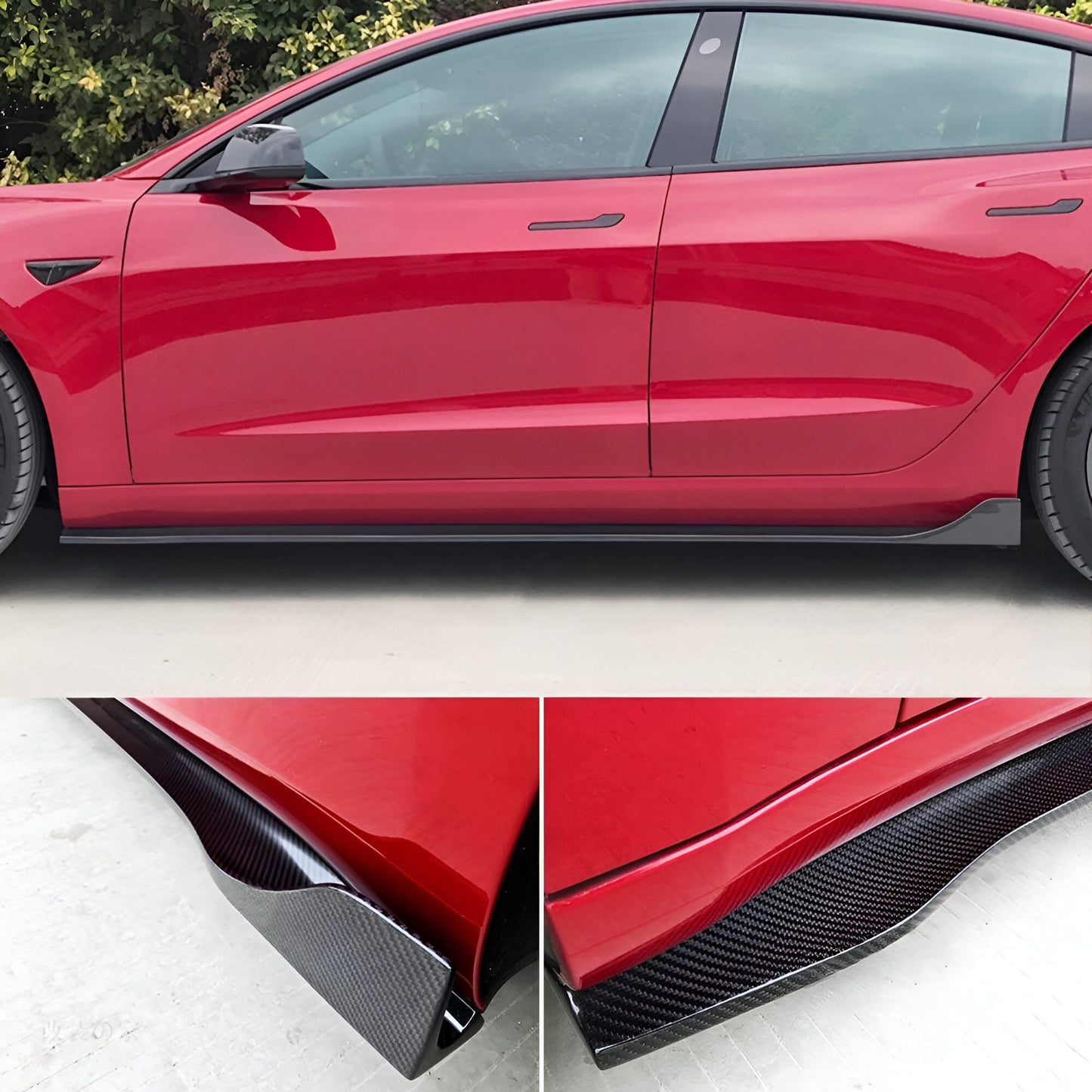 Side Skirts - Tesla Model 3